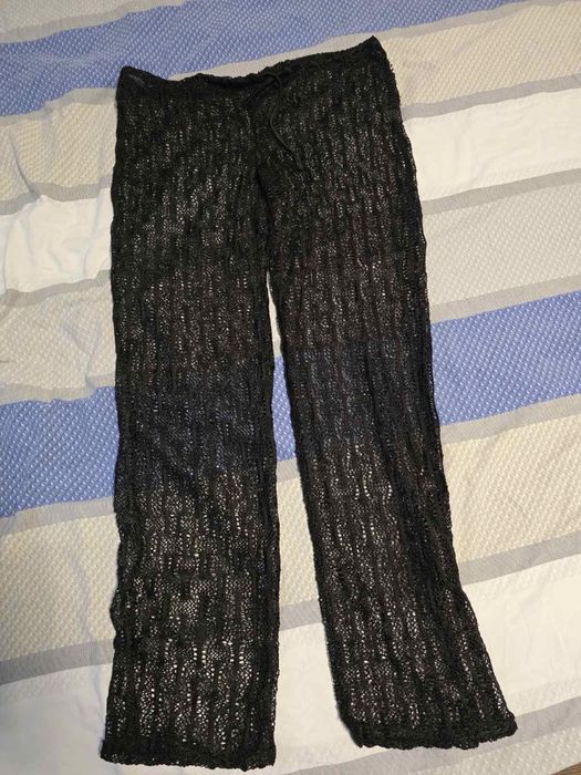 Плетен панталон за плаж