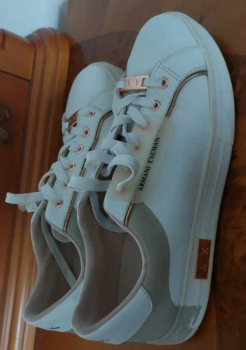 Adidasi Emporio Armani din piele nr 38