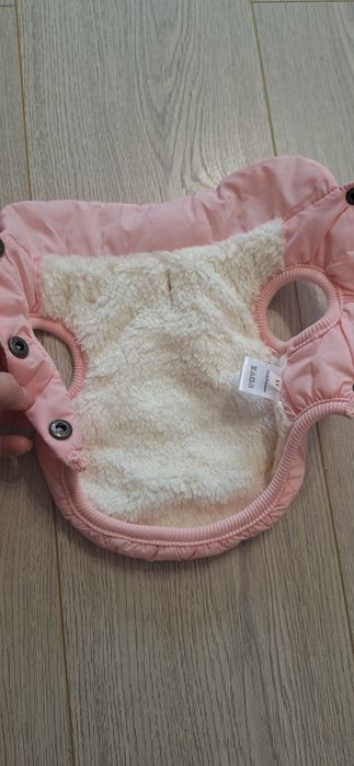 Vestă câini culoarea roz,îmblanită