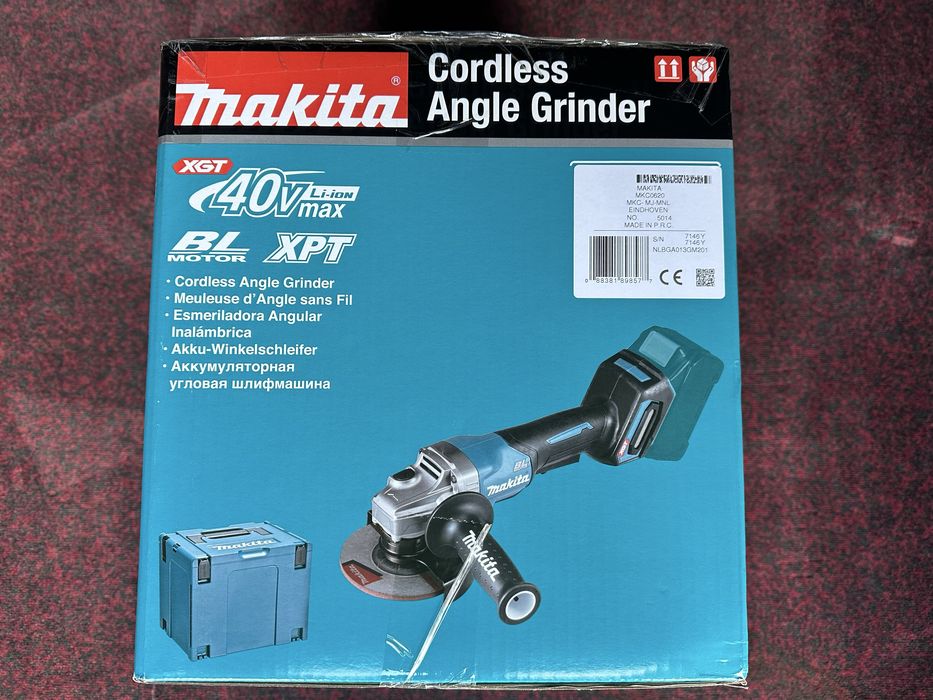 Makita GA013GM201 polizor unghiular cu acumulator 40 V