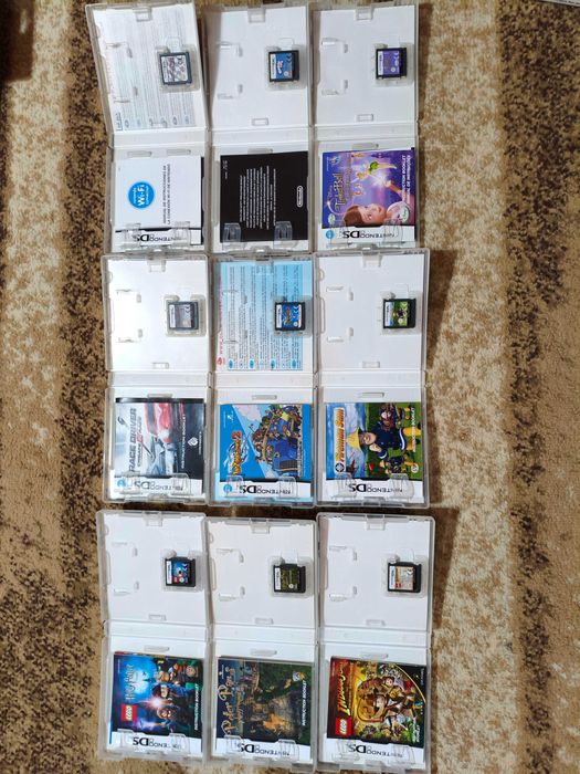 jocuri nintendo DS .. la cutie cu manuale