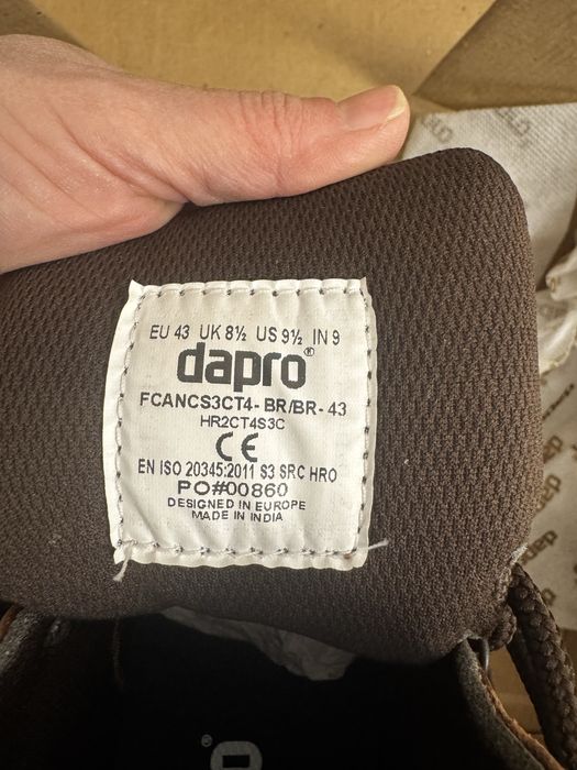 Ботинки рабочие safety Dapro