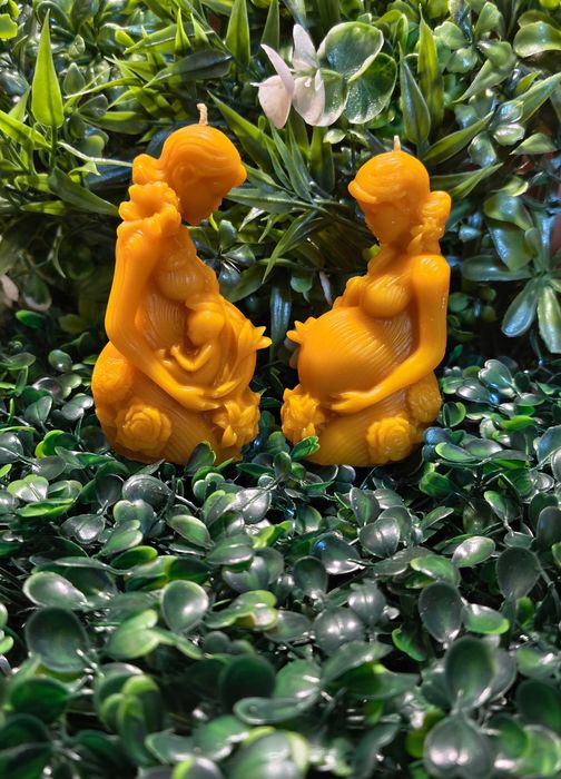 8-ми март: Ръчно изработени свещи от 100% натурален пчелен восък