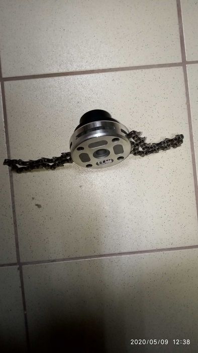 Глава за тример с верига