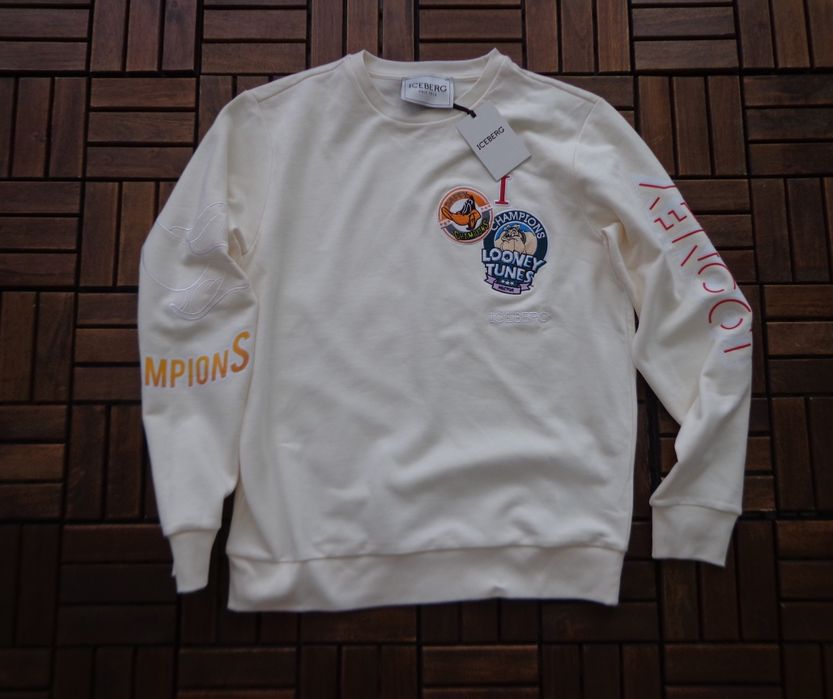 Мъжка блуза с дълъг ръкав Iceberg Sweatshirt With Looney Tunes размерL