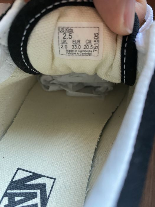 Детски гуменки Vans Old School, 33 размер