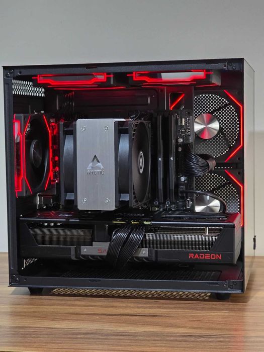 Нов | Ryzen 7 7800X3D | RX 9060XT 16GB | RAM | NVMe | Геймърски
