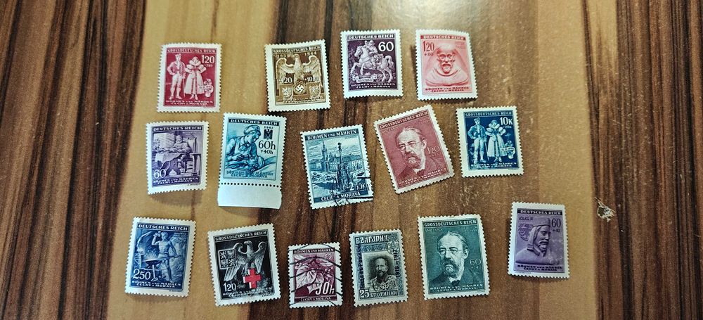 Колекция пощенски марки: Протекторат Бохемия и Моравия + Германия (ГДР/ФРГ)