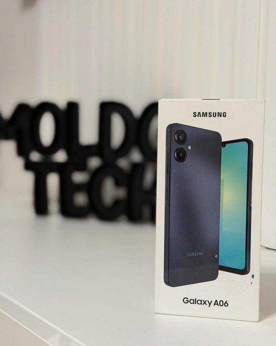 Samsung a06 nou sigilat 64gb Negru
