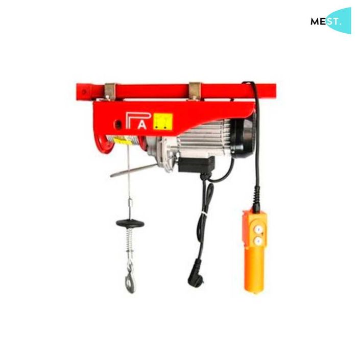 Электрическая лебедка MEST PA1000 | 1000 кг, трос 20 м |