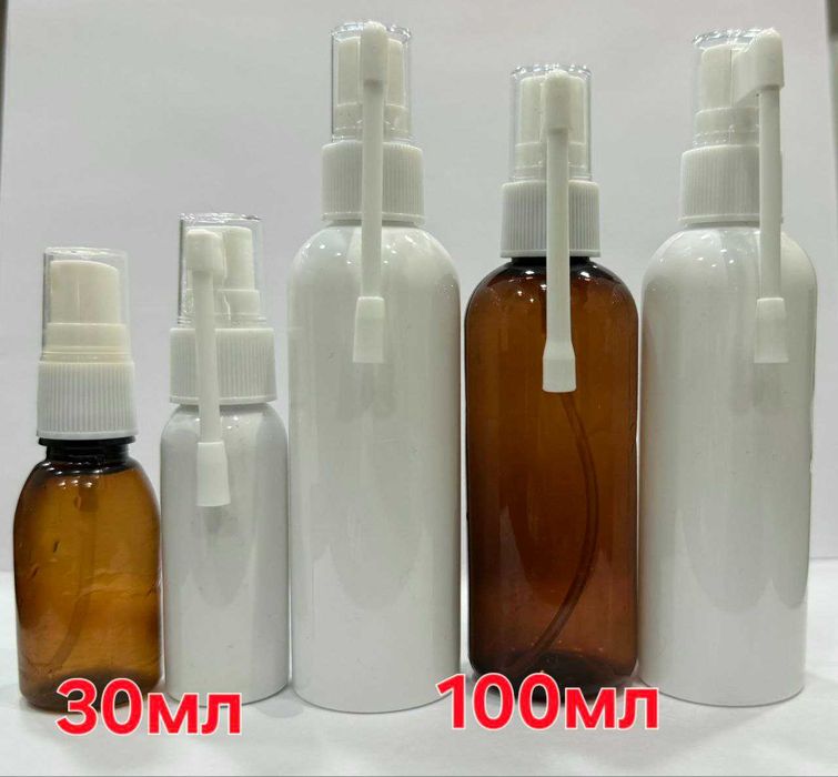 Флаконы с поворотной насадкой