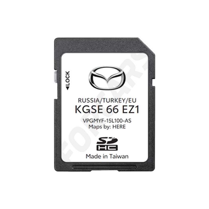 SD Card Original navigație Mazda Connect 2 3 6 CX-3 CX-5 Europa 2026