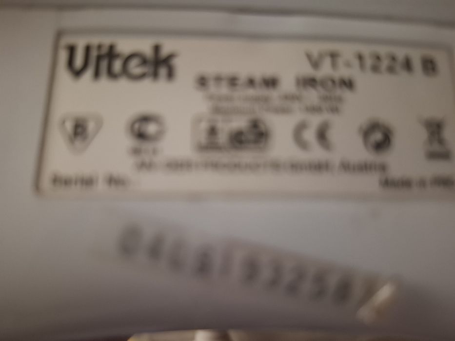 Утюг vitek 1224, б/ у