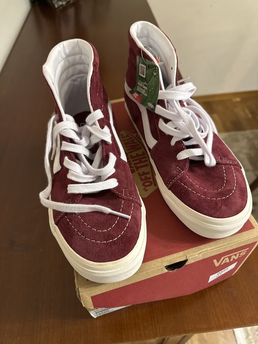 Vans gheata visiniu marimea 41