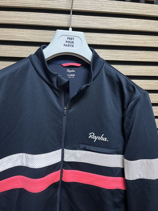 RAPHA Long Sleeve Brevet Jersey : Вело джърси размер Л / Оригинал