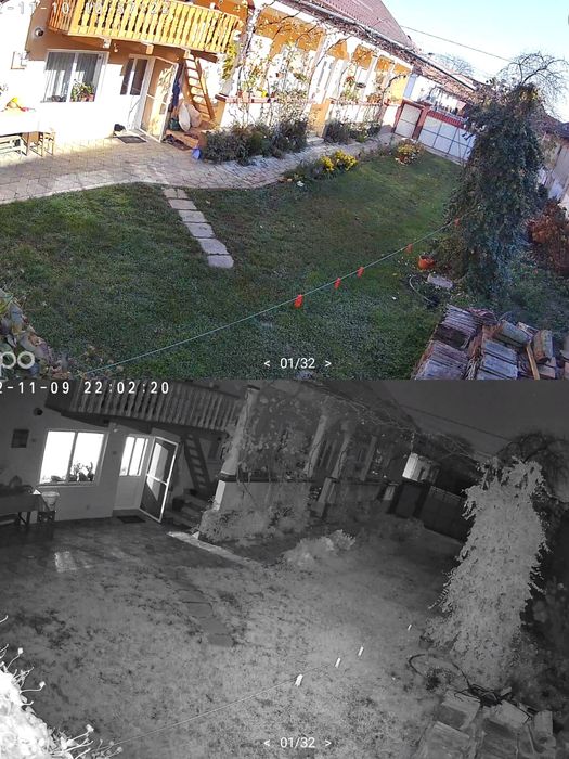 Instalare Camere supraveghere Rotative 360/monitorizare doar pe telefo