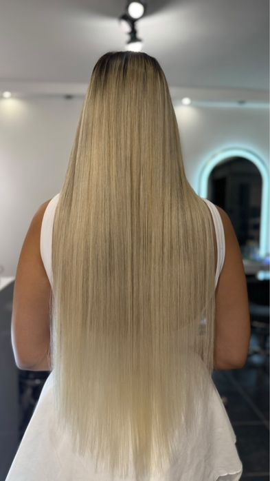 235броя 100% естествени кератинови кичури