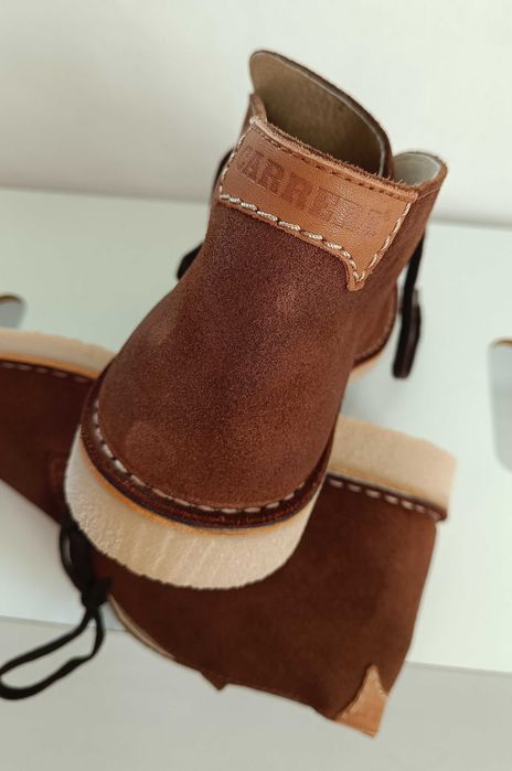Ghete chukka 45 45.5 premium Carrera NOI piele naturala moale
