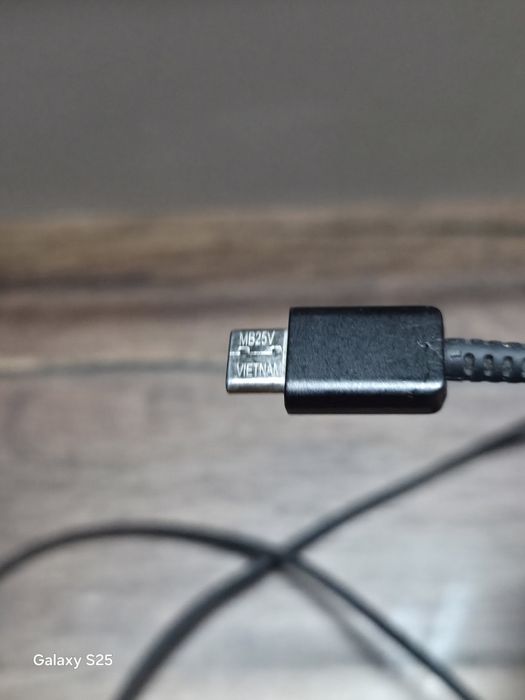 Чёрный кабель samsung type c - type c 1м