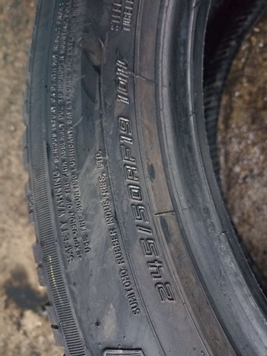 2 anvelope RunFlat de iarna ca si noi Falken 245/50 R19 dot 0919