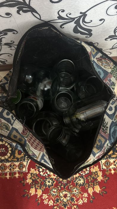 Стеклянные банки 1 китайская сумка