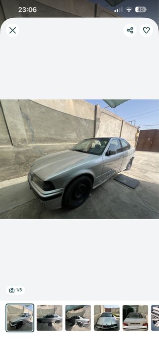 Продается BMW  e 36 м 40 матор не находу