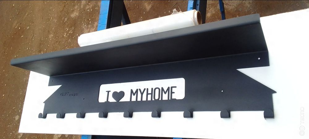 Настенная Вешалка. Veshalka. с листа . Разные цвета и размеры