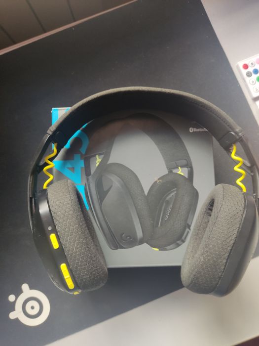 logitech g435 игровые наушники