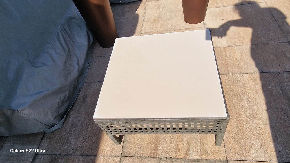 Măsuță cafea ratan plastic