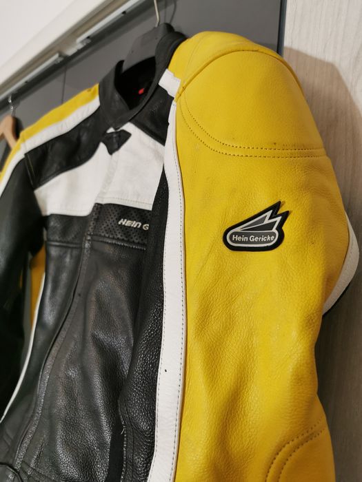 Costum moto piele Hein Gericke mărimea 48