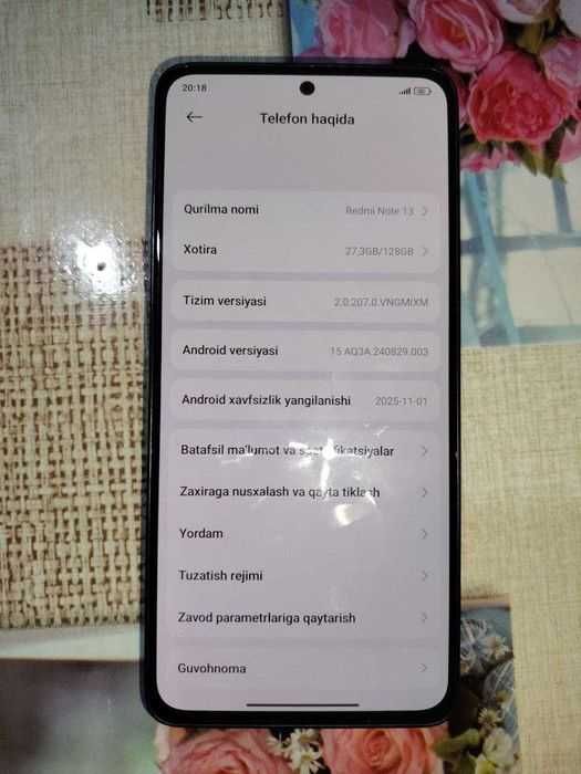 Xiaomi Redmi note 13