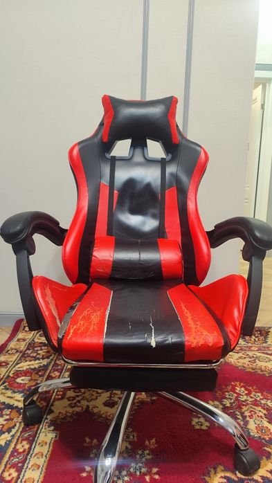 Кресло игровое  из экокожи