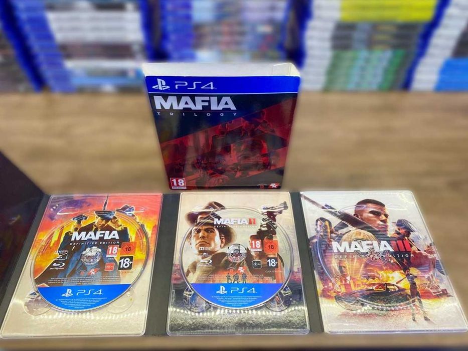 Mafia Definitive Edition + Mafia 2 PS4/PS5 Мафия 1+2 Пс4/ Много Игр