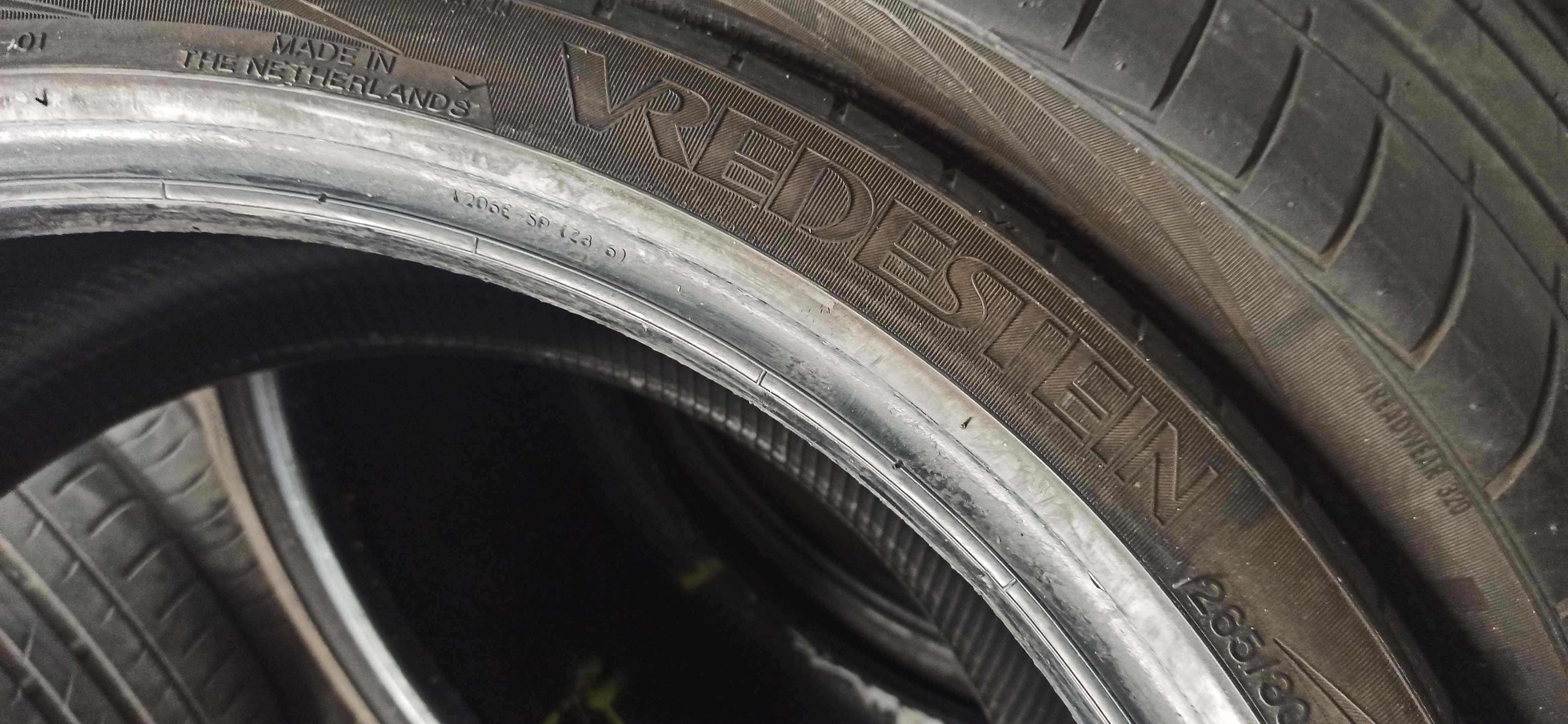 2бр.летни гуми 265/30/20 Vredestein гр. Нови пазар • OLX.bg
