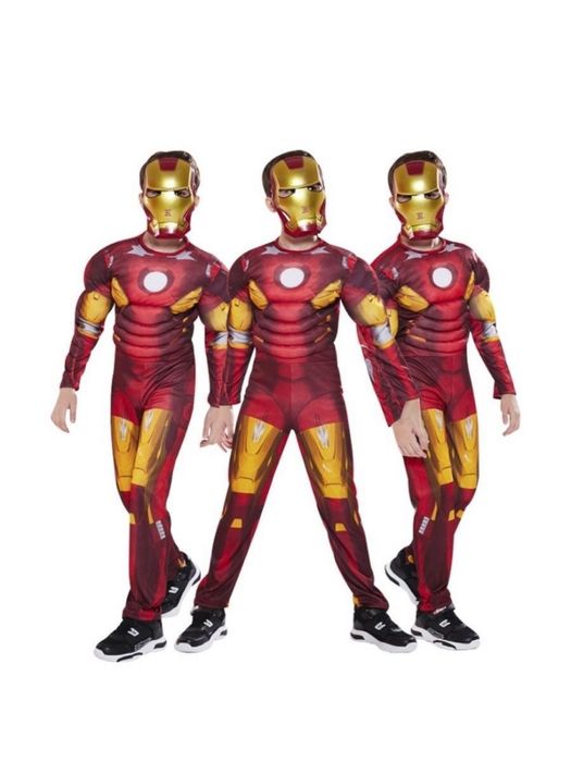 Герой костюм леди баг бетмен железный человек спидерман капитан америк