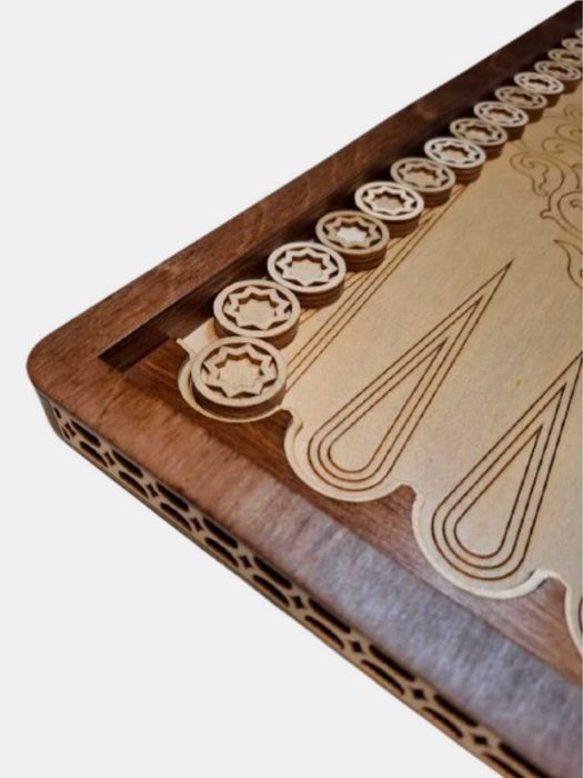 Нарды ручной работы из фанеры