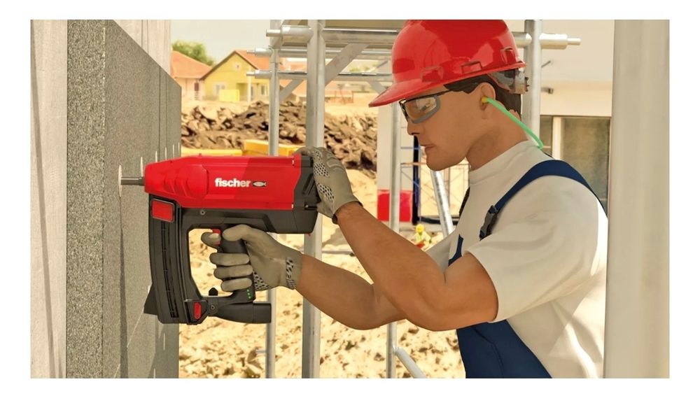 Fischer такер за директен монтаж за сухо строителство бетон метал