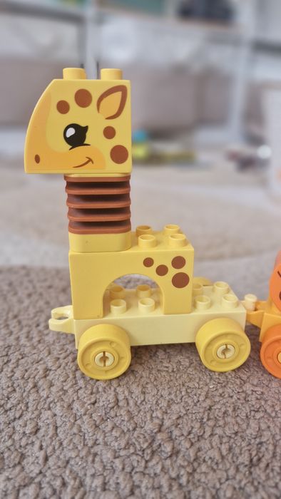 Оригинальный лего дупло паровозик