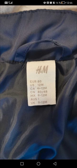 Geaca superba H&M marimea 80