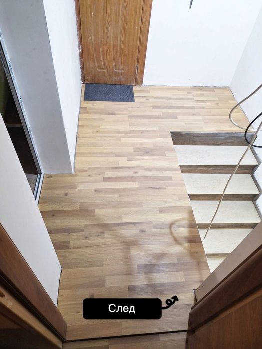 Монтаж на ламиниран паркет - качествено,чисто и на добра цена -Ламинат