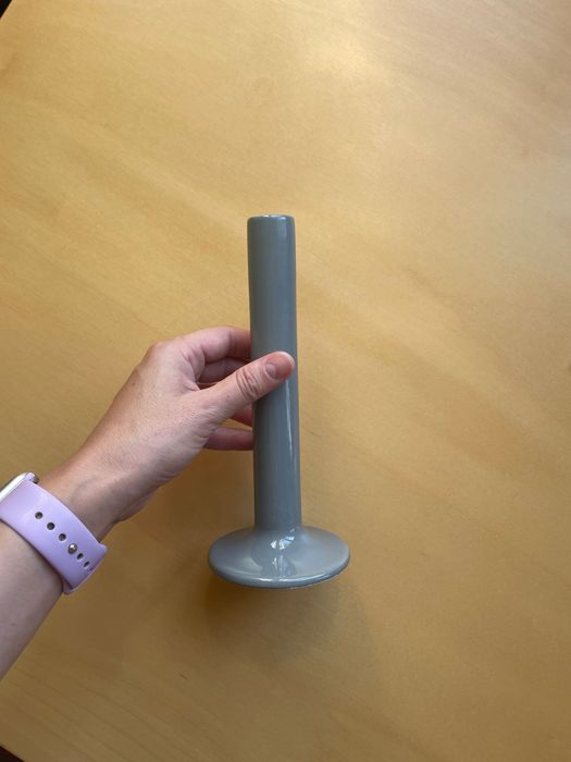 Керамичен свещник за висока свещ, холандска керамика