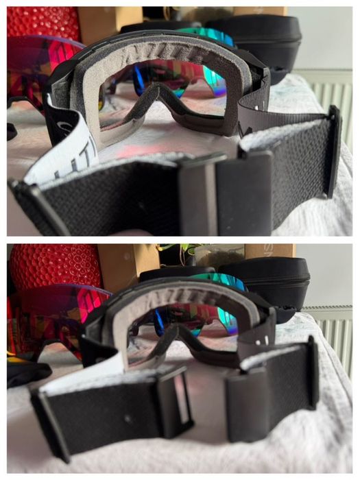 2x ochelari de ski/snowboard Smith 4D Mag cu 3 lentile schimb fiecare