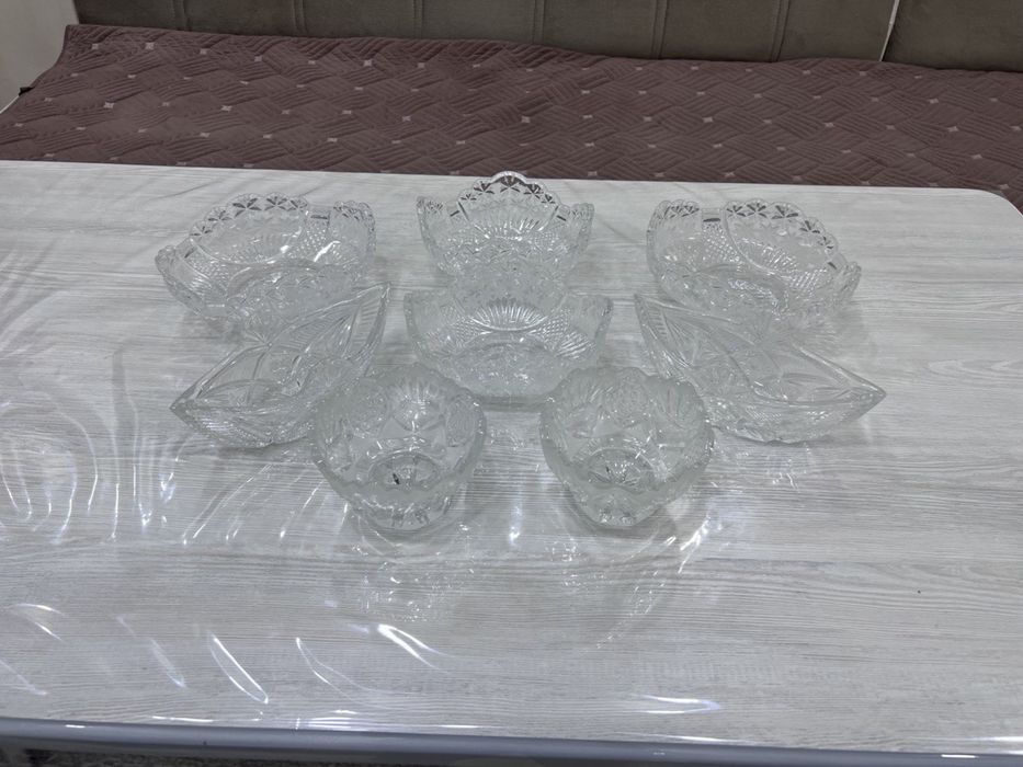 Идишлар, Хрусталь, Чинни / Посуда