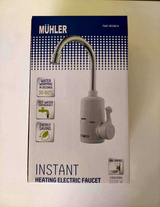 проточен бойлер, смесилелна батерия за топла вода