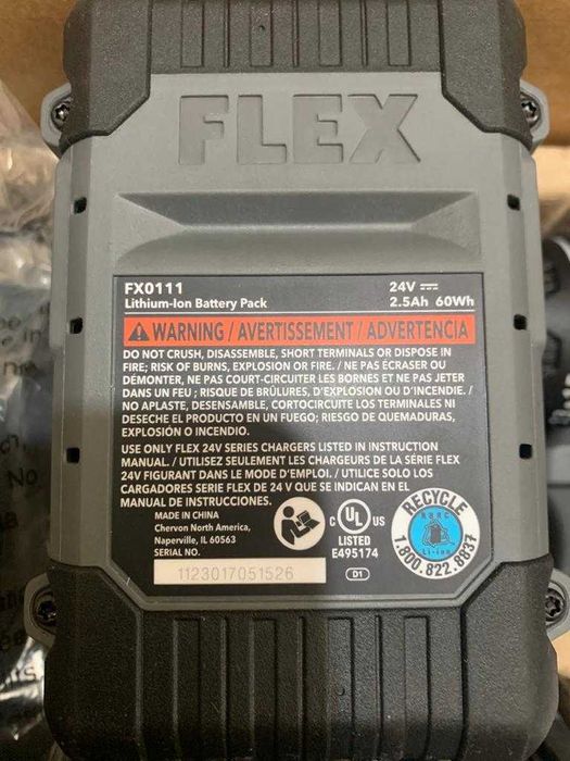 Профессиональный набор шуруповертов Flex 24B