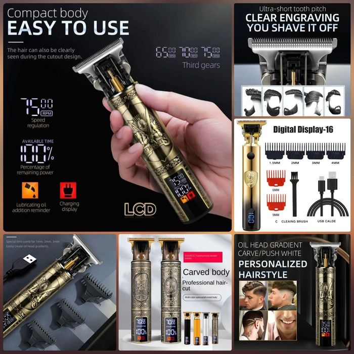 Professional Trimmer Modellari – Mukammallikning Eng Yaxshi Tanlovi!