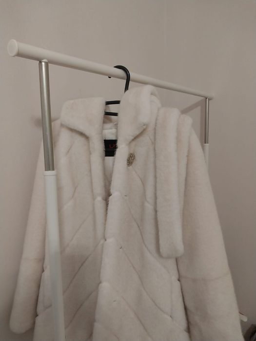 Новая шубка из экомеха