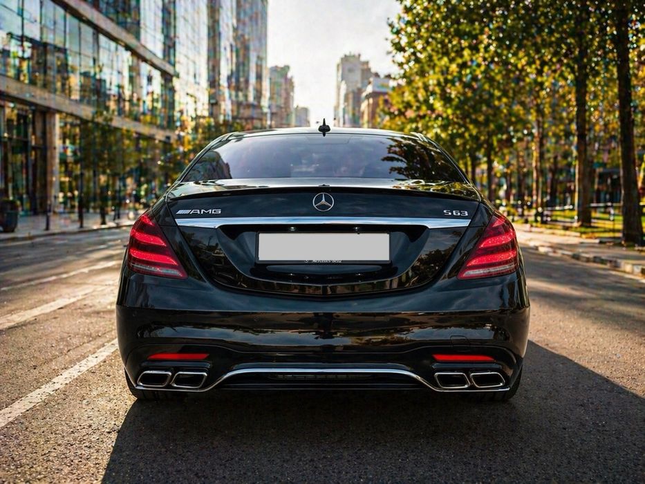 Аренда Мерседес S класса, с водителем