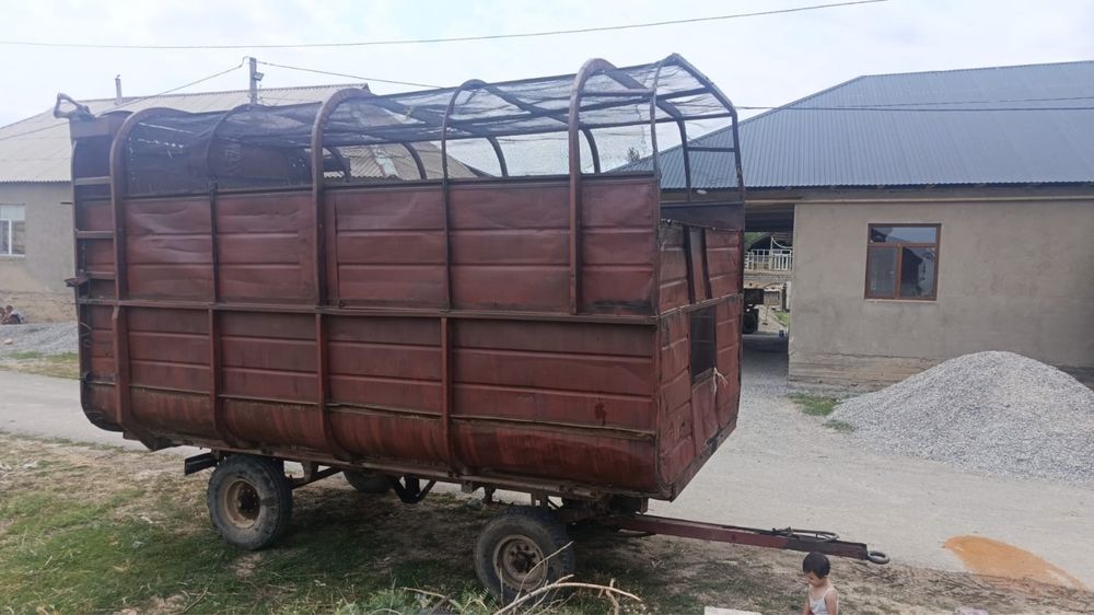 Пун тележка. Прицеп