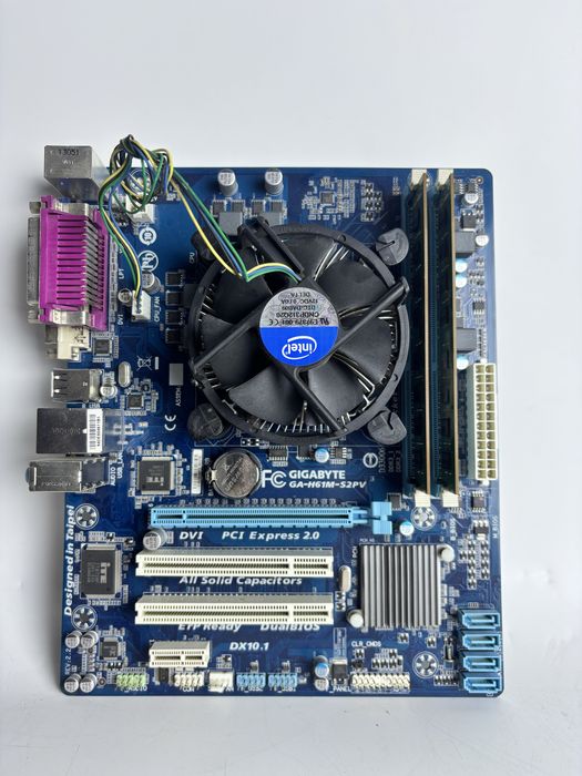 Материнская плата H61 core i7 комплект